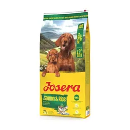 Сухий корм для собак Josera Mother & Puppy Salmon & Rice All Sizes (Family Plus) 12.5 кг (4032254785804)