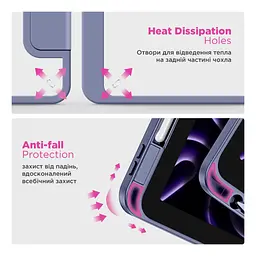 Чохол до планшета Armorstandart Y-Type PEN Xiaomi Redmi Pad 2 Purple (ARM87411) - мініатюра 7