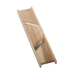 Терка для корейської моркви і картоплі фрі з двома лезами 2 в 1, Wood&Steel 81428 - мініатюра 4