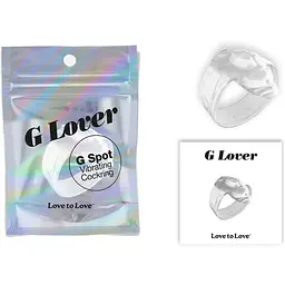 Вібронасадка на член для стимуляції точки G Love To Love G-Lover - мініатюра 3