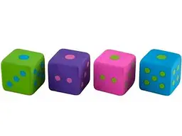 Гумка ZIBI и FUN CUBE 20х20х20мм в боксі 24шт ZB.5460