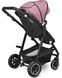 Універсальна коляска 2 в 1 Lionelo Amber 2 Pink Rose, рожева (LO-AMBER PINK ROSE (2in1)) - мініатюра 6