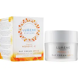 Крем для обличчя Lumene Valo Light Day Cream SPF 15 денний для сяяння шкіри 50 мл - мініатюра 2