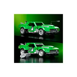 Конструктор Mattel Brick Shop Hot Wheels Speed Camaro 289 деталей (JFT16) - мініатюра 3
