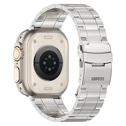 Ремінець ArmorStandart Metal для Apple Watch 42 (Series 11-10)/41/40/38 Silver (ARM88947) - мініатюра 2