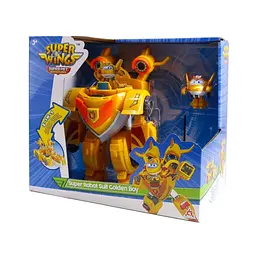 Ігровий набір Super Wings Super Robot Suit Golden Boy EU770352  - мініатюра 4