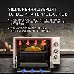 Електрична піч Perfelli Mirage 37 Ivory - мініатюра 3