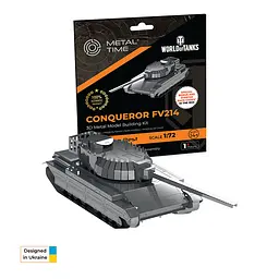 Колекційна модель Metal Time Conqueror FV214 MT069 (World of Tanks)