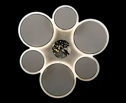 Люстра стельова LED Splendid Ray L2639/560/6+1, 112W, білий, з пультом, сучасний стиль - мініатюра 5