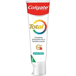 Зубна паста Colgate Total Active Freshness антибактеріальна багатофункціональна 75 мл - мініатюра 7