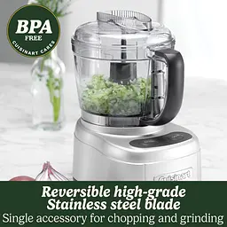Cuisinart Mini Prep Pro - міні-подрібнювач і компактний процесор в 1, багатофункціональний, двосторонній ніж з нержавіючої сталі, - мініатюра 5