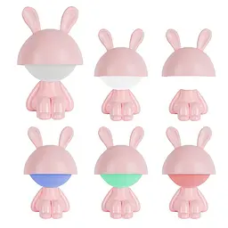 Світильник-нічник Kite LED з акумулятором Cute Bunny рожевий (K25-316-1-2) - мініатюра 3