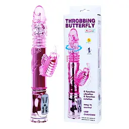 Вібратор BAILE Throbbing Butterfly Baile BW-058007 100172