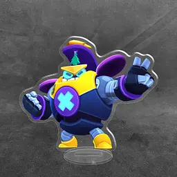 Акрилова колекційна фігурка Brawl Stars Болт 10 см - мініатюра 2