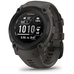 Смарт-годинник Garmin Instinct E 40 mm Black with Charcoal Silicone Band (010-02932-13) - мініатюра 8