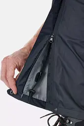 Трекінгові штани Rab Downpour Pants XL Чорний - мініатюра 4