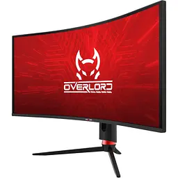 Монітор 34" QUBE Overlord C34UQ180H Curved UWQHD VA 180Hz (C34UQ180H) - мініатюра 3