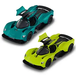 Автомодель TechnoDrive Aston Martin Valkyrie 2024 зелений жовтий (250951) - мініатюра 9