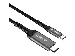 Кабель ColorWay USB-C to HDMI M 2 м 4K60Hz Black (CW-CBCHD077-BK) - мініатюра 2