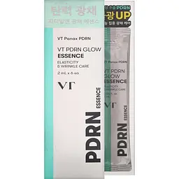 Есенція для обличчя VT Cosmetics PDRN Glow Essence для відновлення, зволоження та сяйва шкіри 6 шт. х 2 мл (VTC125)
