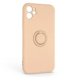 Чохол ArmorStandart Icon Ring для Apple iPhone 11 Pink Sand