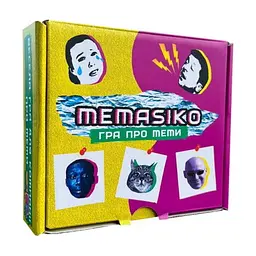 Настільна гра PLAYROOM Memasiko (гра про меми), українська (ВР_ММСК)