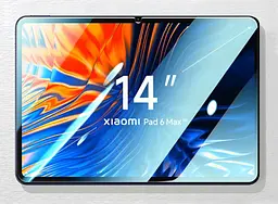 Захисне скло DK Full Glue для Xiaomi Pad 6 Max 14" - мініатюра 3