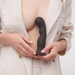 Насадка для страпону Strap-On-Me Dildo Plug P&G Black S - мініатюра 7