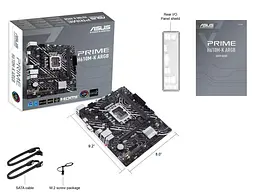 Материнська плата ASUS Prime H610M-K ARGB (PRIME H610M-K ARGB) (Socket 1700, Intel H610, Micro-ATX) - мініатюра 5