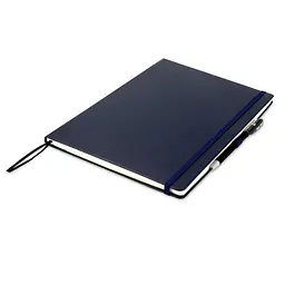 Книга записна Axent Partner Grand A4 в клітинку 100 аркушів темно-синя (8203-02-A) - мініатюра 8