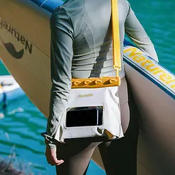 Водонепроникна сумка Naturehike CNK2300BS016, 5,6 л, жовта - мініатюра 2
