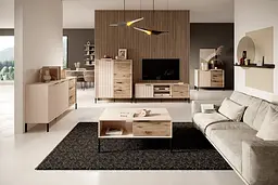 Комод Perfect Home Рейв / Rave 2-дверний з 3 шухлядами 2D3S/153 Беж/вікінг (PFH-091083) - мініатюра 8