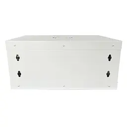 Шафа настінна GEAR 4U 19" 600x600x240 мм, + полиця 19", grey (GWMSN-4U-600-600G) - мініатюра 3