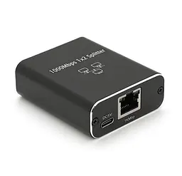 Активний RJ45-сплітер 1x2 Network splitter Adapter Voltronic YTS-RJ45-ato2 1000Mbps - мініатюра 3