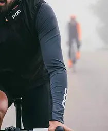 Велоджерсі POC Essential Road Mid LS Jersey S Чорний-Сірий - мініатюра 4