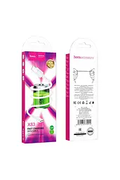 Кабель Hoco X83 USB Type-C 3A 1 м білий (ЦБ-00209852) - мініатюра 3