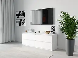 ТБ тумба Moreli ST-223 Ш1400/В530/Г400 Білий - мініатюра 2