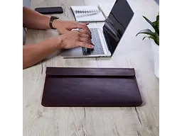 Чохол для ноутбука InCarne Klouz MacBook Pro 16 2019-2025 (вінтажний) бордо (klouz-burgundy-vintage-pro-16) - мініатюра 7