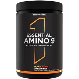 Амінокислота Rule 1 Essential Amino 9, 30 порцій - Манго-персик
