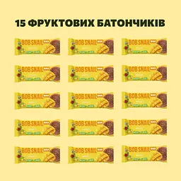 Набір фруктових батончиків Bob Snail Манго 35 г х 15 шт. - мініатюра 3