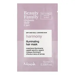 Маска для блиску сухого і тьмяного волосся Nook BEAUTY FAMILY HARMONY 10 мл