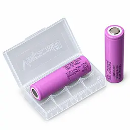 Аккумулятор 18650 Li-Ion Samsung INR18650-35E, 3400 mAh, 8A-2 ШТУКИ в боксе