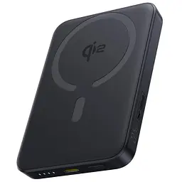 Портативний ЗП Power Bank Baseus EnerFill FM12 Qi2 Magnetic 22.5W з БЗП 10000mAh (E00285) Cosmic Black