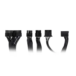 Блок живлення 2E MASTER POWER (550W), >80, 80+ White, 120mm, 1xMB 24pin(20+4), 1xCPU 8pin(4+4), 3xMolex, 5xSATA, (2E-MP550-120APFC) - мініатюра 8
