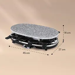 Гриль раклет Klarstein All-U-Can Grill Raclette 4-in-1 (10039923) - мініатюра 7