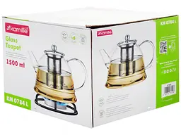 Чайник для заварювання Kamille KM-0784L 1,5 л - мініатюра 4