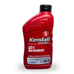 Моторна олива Kendall GT-1 High Performance Motor Oil 10W40, 0,946