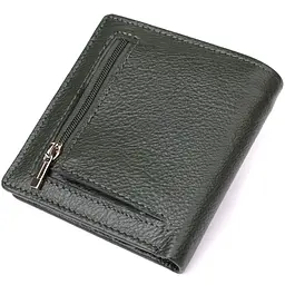 Жіночий гаманець на магніті з натуральної шкіри ST Leather 23093 зелений - мініатюра 2