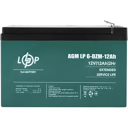 Акумулятор LogicPower LP 6-DZM-12 Ah тяговий свинцево-кислотний (LP3536)