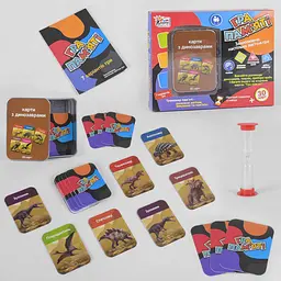 Настільна гра "Гра пам'яті. Динозаври" UKB-B 0045-4 Fun Game, в коробці (6904660522039) - мініатюра 2